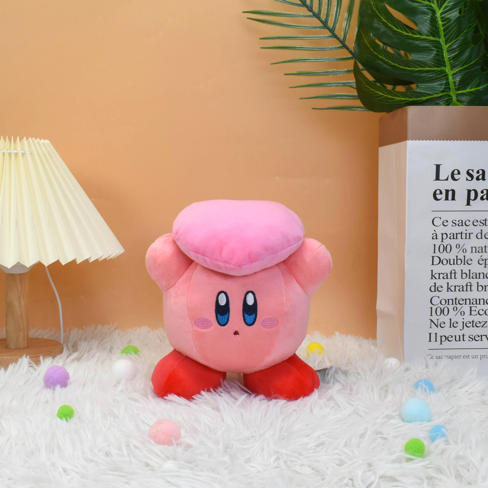 Star Kirby Anime Game peluche cuore rosa fragola Kirby bambola di pezza Kawaii The Zodiac Libra Kirby portachiavi regalo di natale