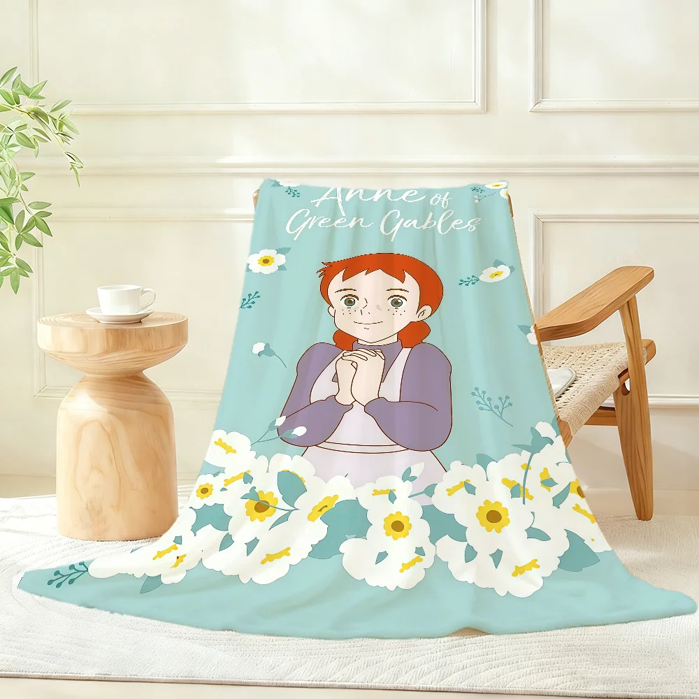 Anne Of G-green Gables Blanket Throw Super Cosy Plush Living Room Sofa Couch Childish Birthday Gifts