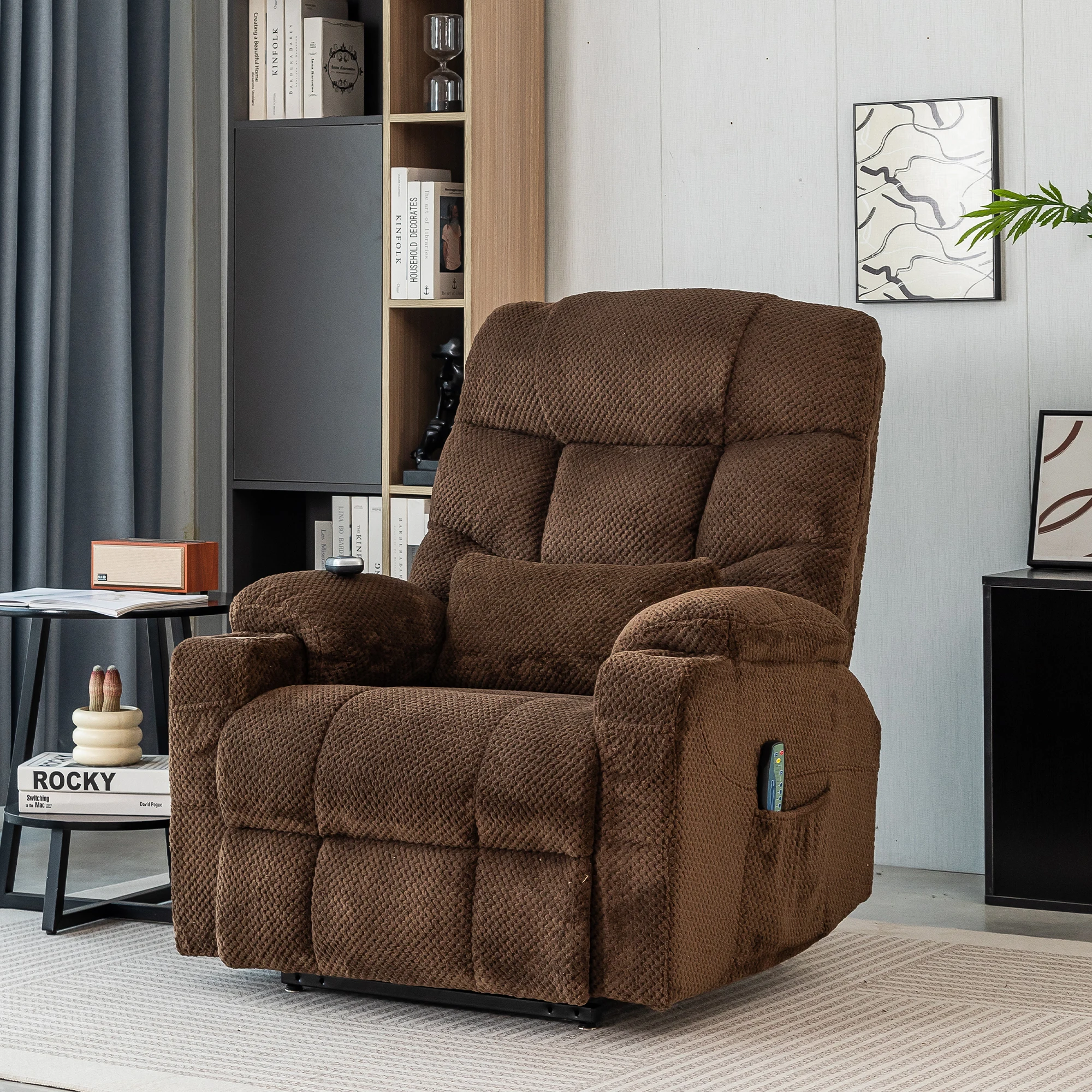 أثاث كرسي كهربائي حديث لكبار السن قابل للتعديل للاسترخاء والترفيه #2