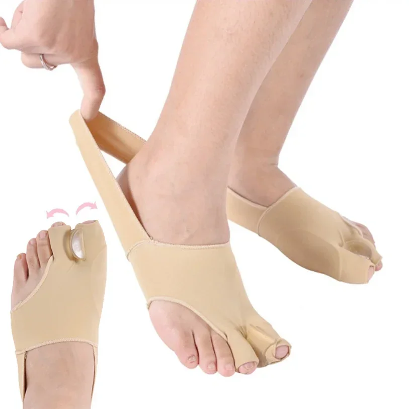 

2 шт. = 1 пара, корректор вальгусной деформации большого пальца стопы, силиконовый гель, разделители для больших пальцев, шина, выпрямитель для ног, инструменты для ухода за ногами