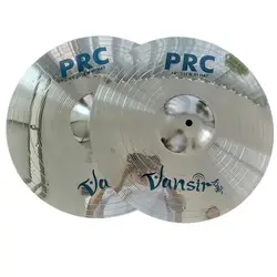 Vansir Polishing High Quality Alloy Cymbals Silver Color 14''HH For Sale