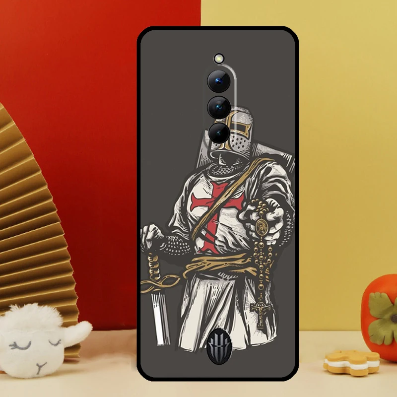 Templar Knight Case For Nubia Red Magic 10 8 9 Pro Plus 6 7 6S 7S Pro 5G 6R RedMagic 9S 8S Pro Plus Cover - view 5
