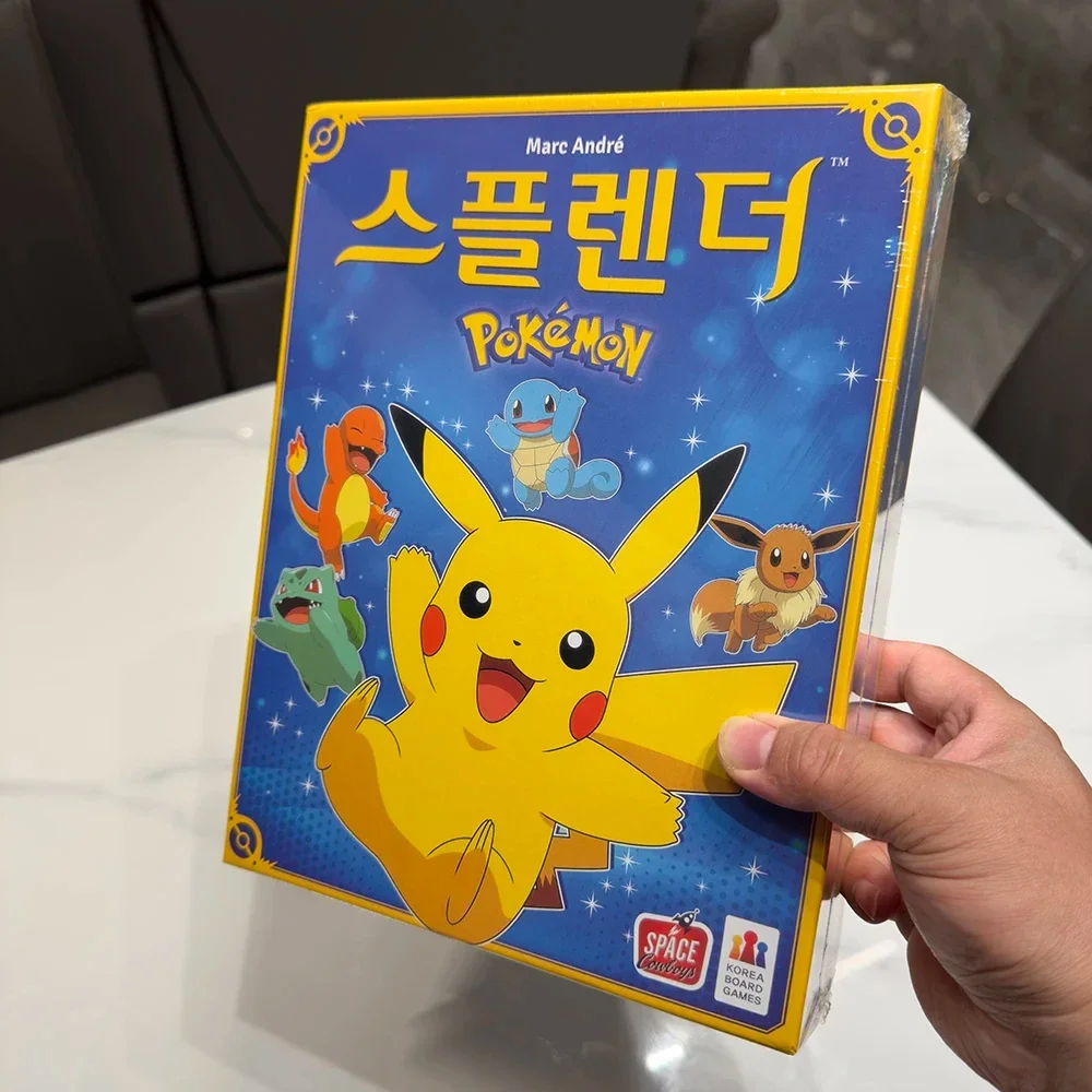 Juego de mesa Pokémon edición Splendor Duel para niños y adultos, divertido juego familiar, entretenimiento nocturno, juego de fiesta, colección familiar