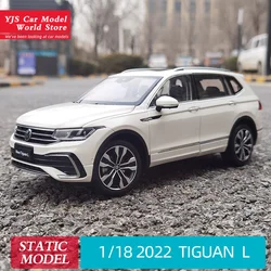 1:18 Volkswagen New TIGUAN L TIGUAN L 2022 alloy car model collection gift for friends and relatives