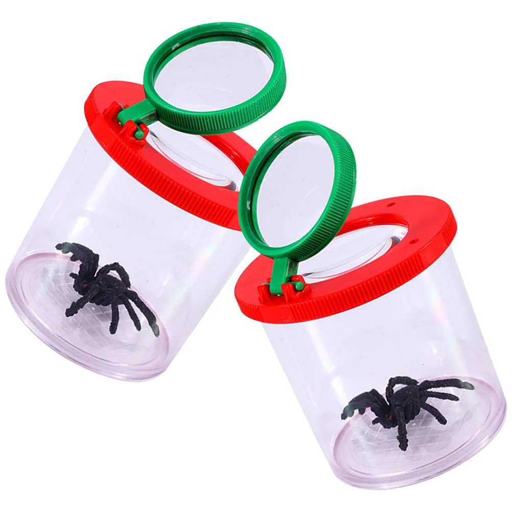 

2 Pcs Insect Observation Cup Viewer Magnifying Insect Jar for Jar Bug Observer Exploring Learning Magnifying