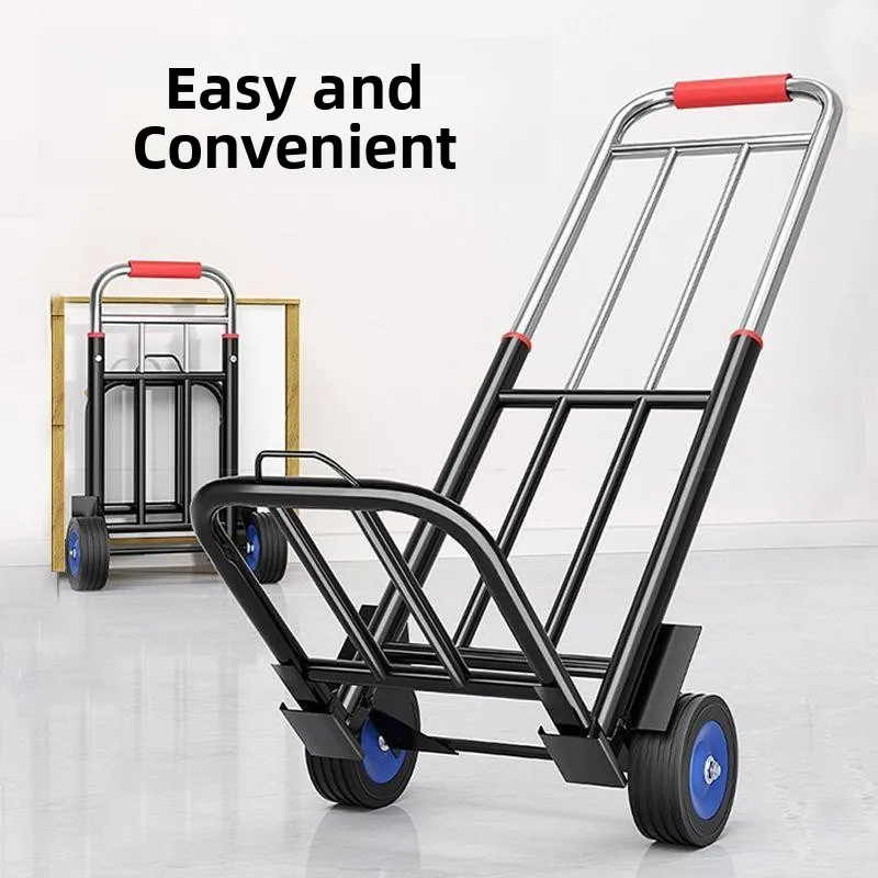 portable-hand-pulled-shopping-cart-vegetable-buying-small-pushcart-load-king-moving-vehicle-retractable-handle-stainless-steel