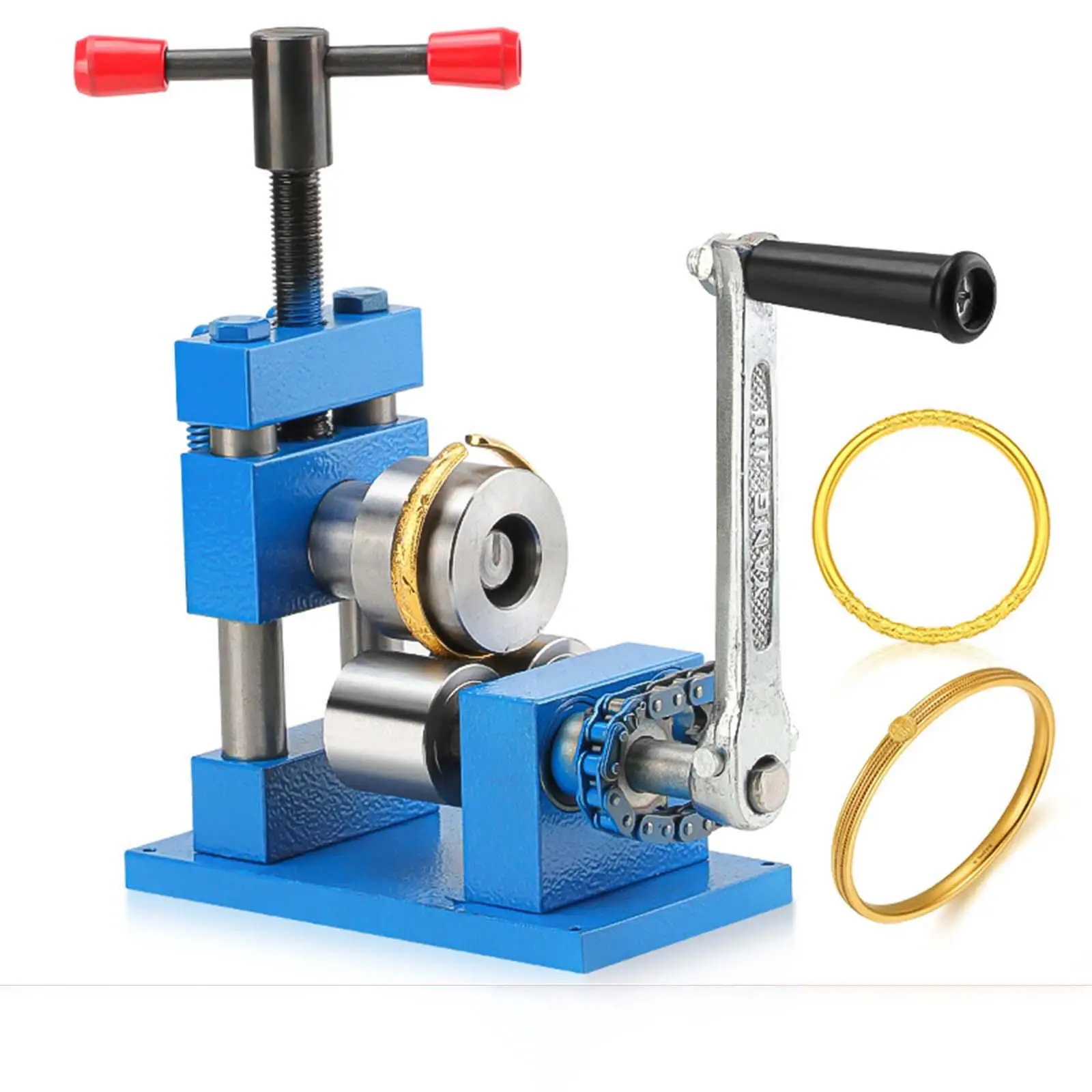 

Rolling Mill Machine Sturdy DIY Tableting Tool for Bracelet Earring Jewelry