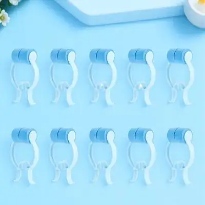 10 قطعة مشبك تصحيح الأنف دائم طويل الأمد العملي مقاطع الأنف سدادة المكونات Pincher التنفس ملحق المنزلية