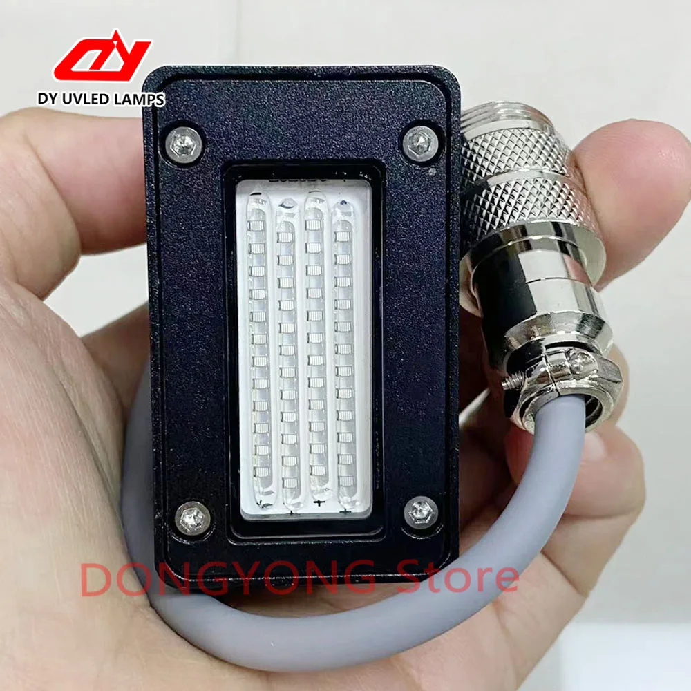 完全なセット 35*15 ミリメートル UV LED ランプチラー付き 330 ワット UV プリンタランプインクジェット/フラット/シルクスクリーン印刷 395nm インク乾燥