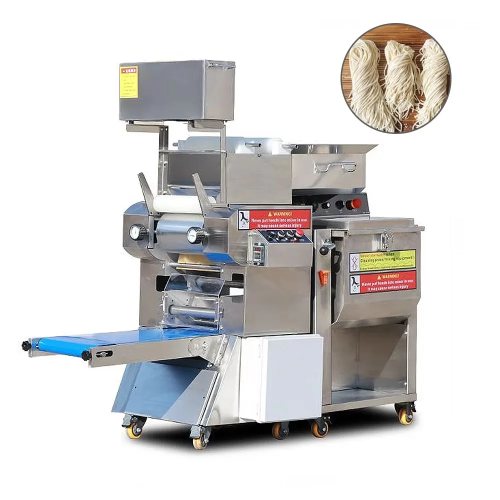 Multifunctional Restaurant Fresh Ramen Noodles Maker Noodle Cutting Machine  Electric  Noodle Making Machine