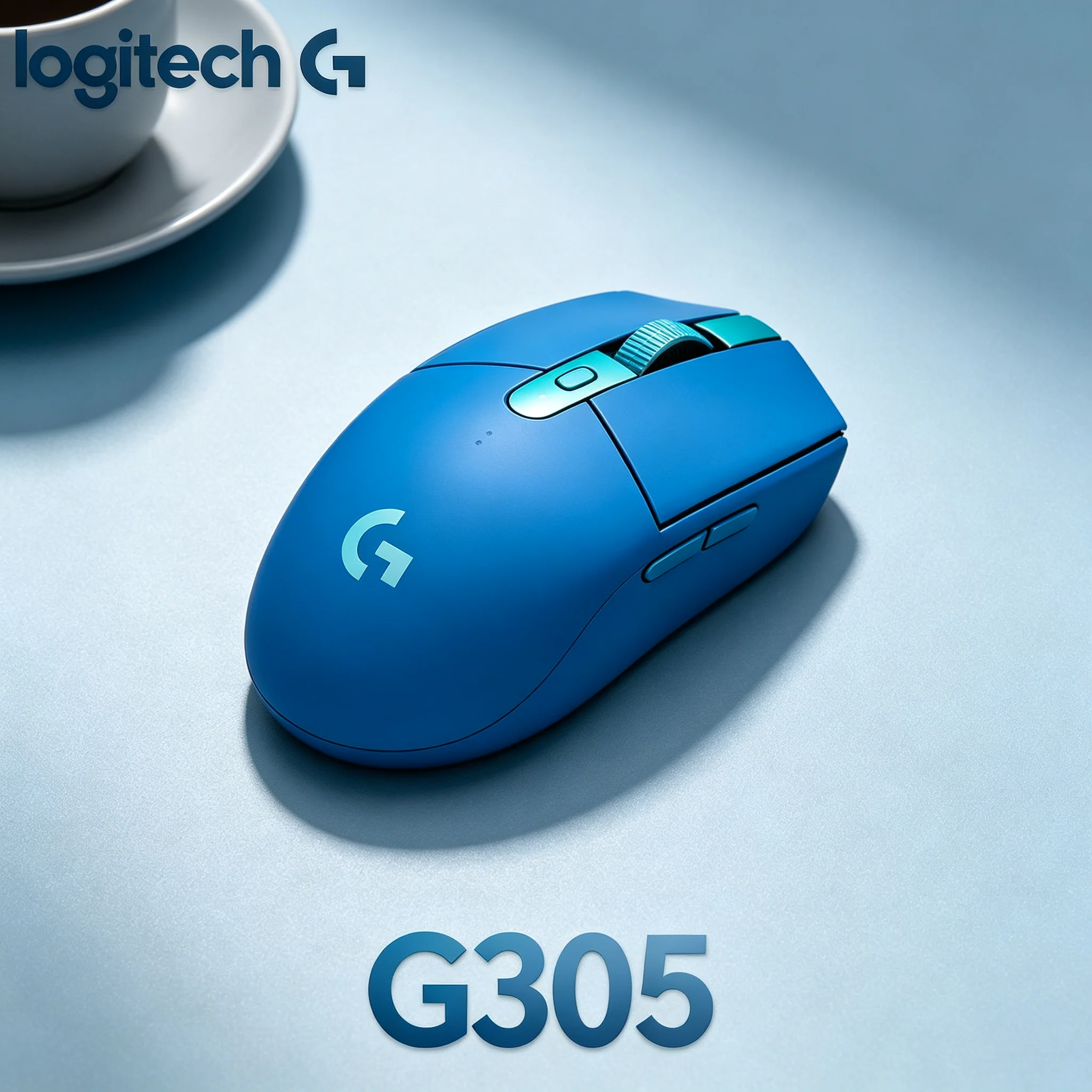 Logitech G305 LIGHTSPEED 2.4G Mouse Low Latency Wireless Gaming Device 99g Light Body Ergonomic Design For PC Mac Notebook User