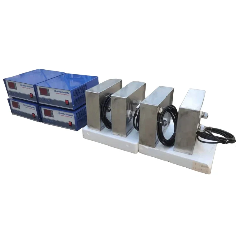 300W-10000W Customized Waterproof Ultrasonic Immersible Transducer For Washing Automotive Engine