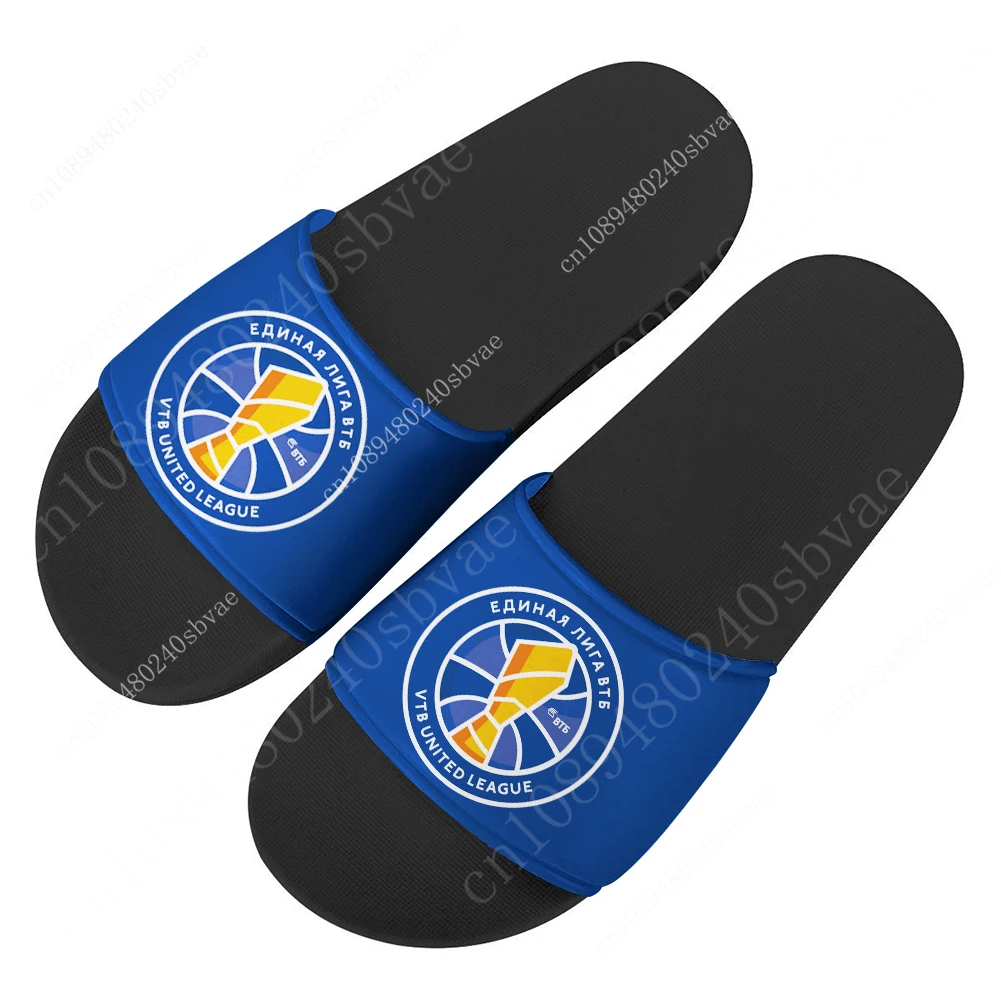 

Единая Лига ВТБ VTB United League Sandals Slippers Water Shoes Men Women Teenagers Sandal Custom Made Slipper