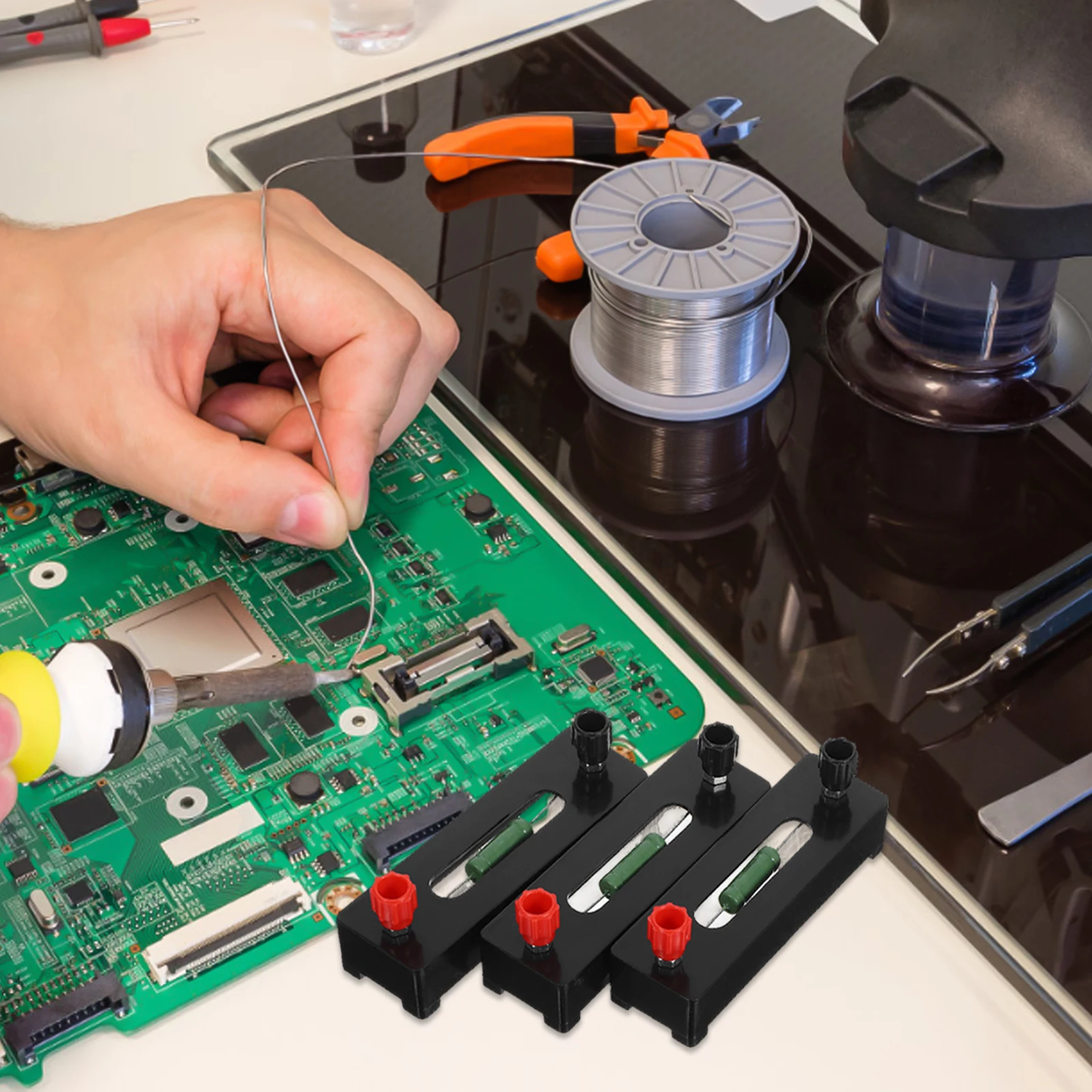 

1 Set Ohm Resistor For Kids Physics Laboratory Physical Teaching Aid Equipment Diy Electronic Circuit Experiment Science Kit