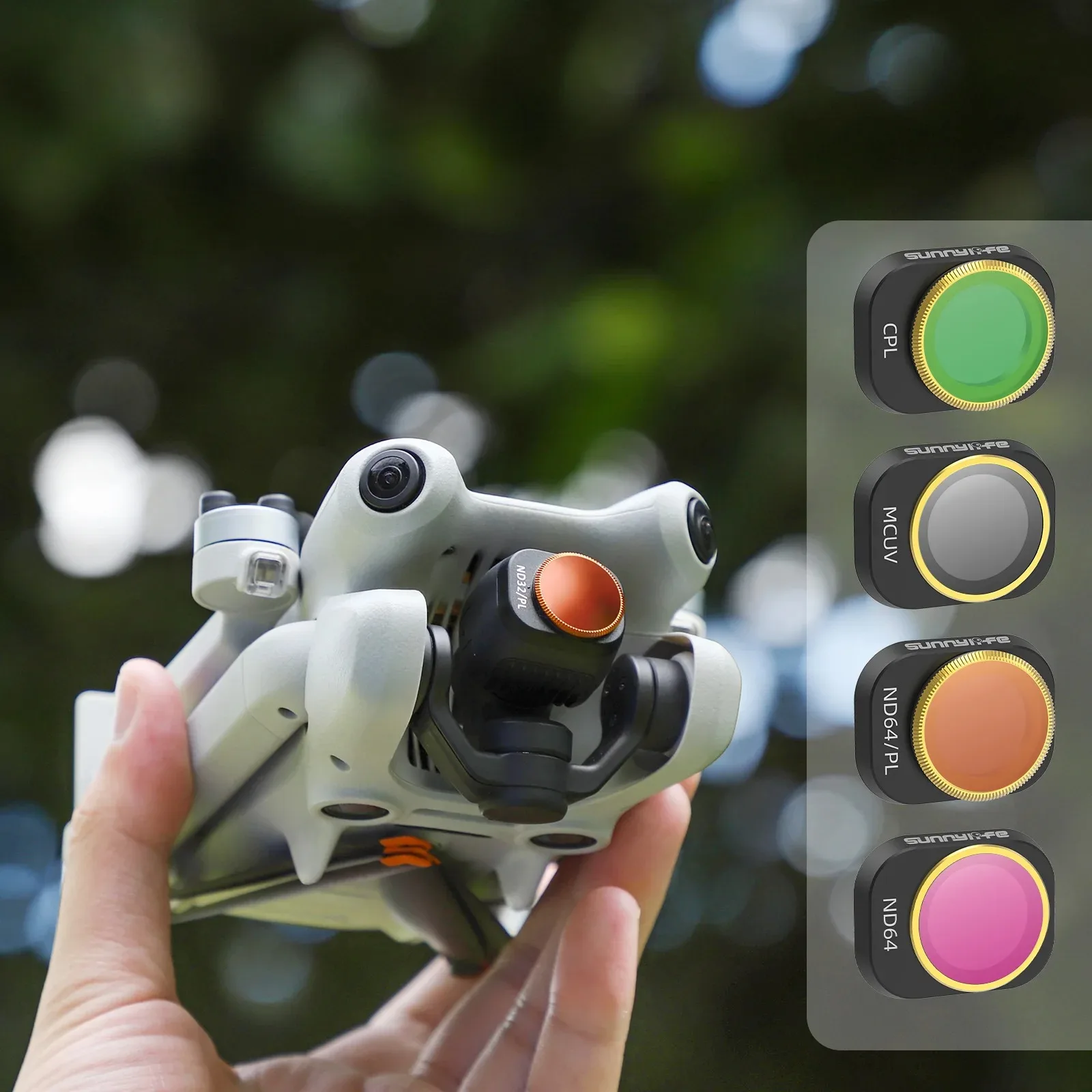 

New For DJI Mini 4 Pro Filters Adjustable Rotating ND CPL 4/8/16/32 /64 Camera Filters Set Glass Lens Drone Accessories