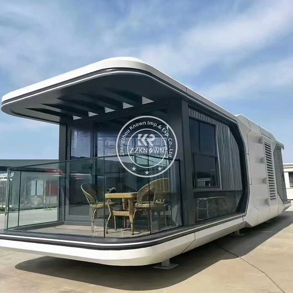 2024 Competitive Price Prefab Tiny House Foldable Container House Modern Luxury Hotel Space Capsule Room