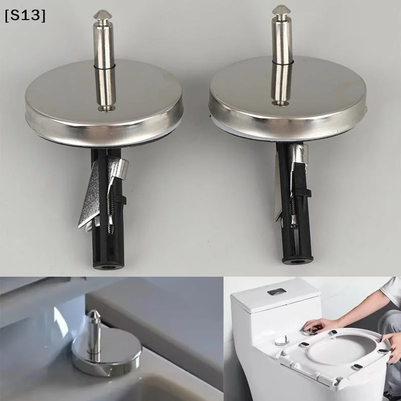 2 Sets Quick Release Toilet Seat Fixings Capable Of Connecting The Top Toilet Seat Hinge Universal Replacement[Q]Q@