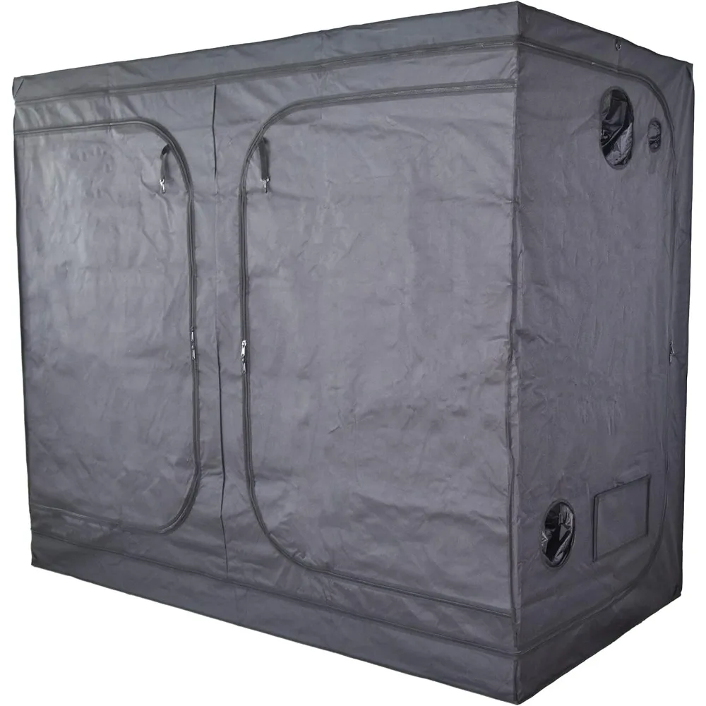 

High Reflective Planting Tent, Indoor Planting Room, Detachable Waterproof Floor Tray, 96 "x 48" X78"