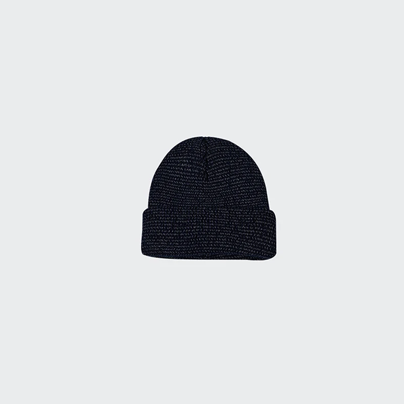 Reflective Knitted Hats Magical High Visibility Winter Warm Caps Women Men Bonnet Beanie Hat For Night Running Walking