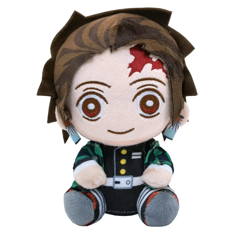 22cm Demon Slayer Plush Toy Anime Cartoon Kimetsu No Yaiba Kamado Tanjirou Nezuko Zenitsu Kyoujurou Stuffed Doll Birthday Gifts