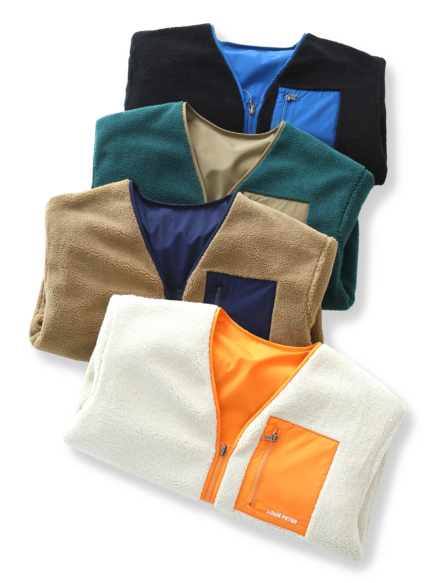 

Модная двусторонняя теплая осенне-зимняя куртка для пар, мужская повседневная куртка из искусственного меха ягненка, верхняя одежда