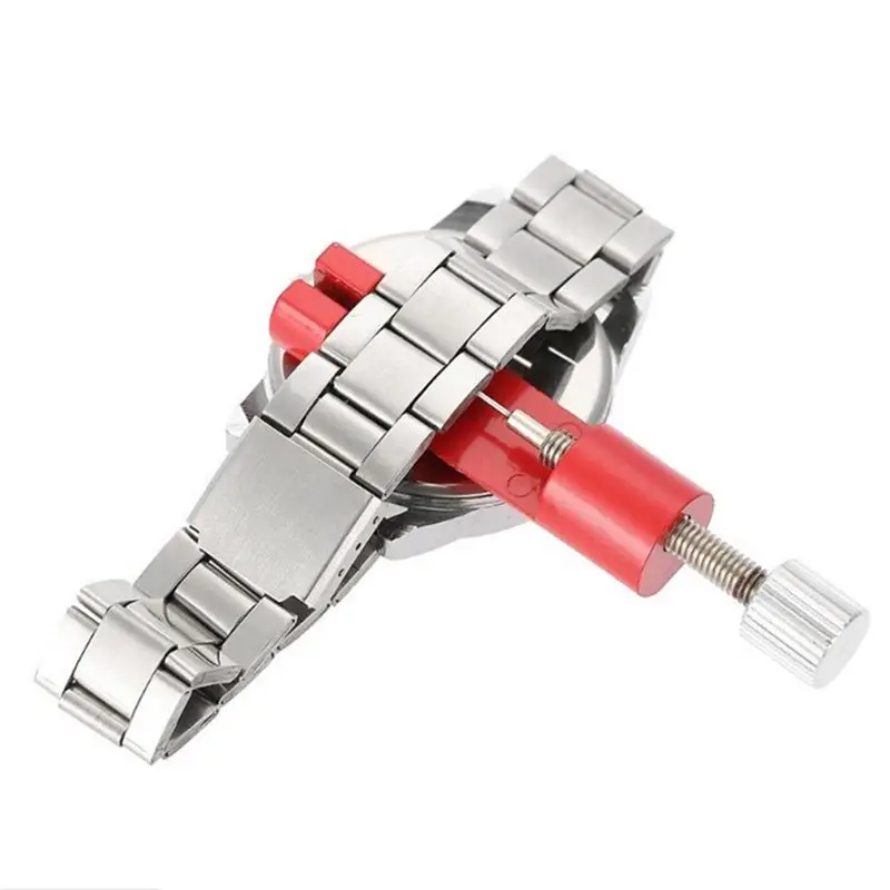 Stable- 11Pcs Watch Link & Pin Remover Kits Watch Band Tool Adjustable Remover Watch Repair Tool Metal Strap Bracelet Accessorie
