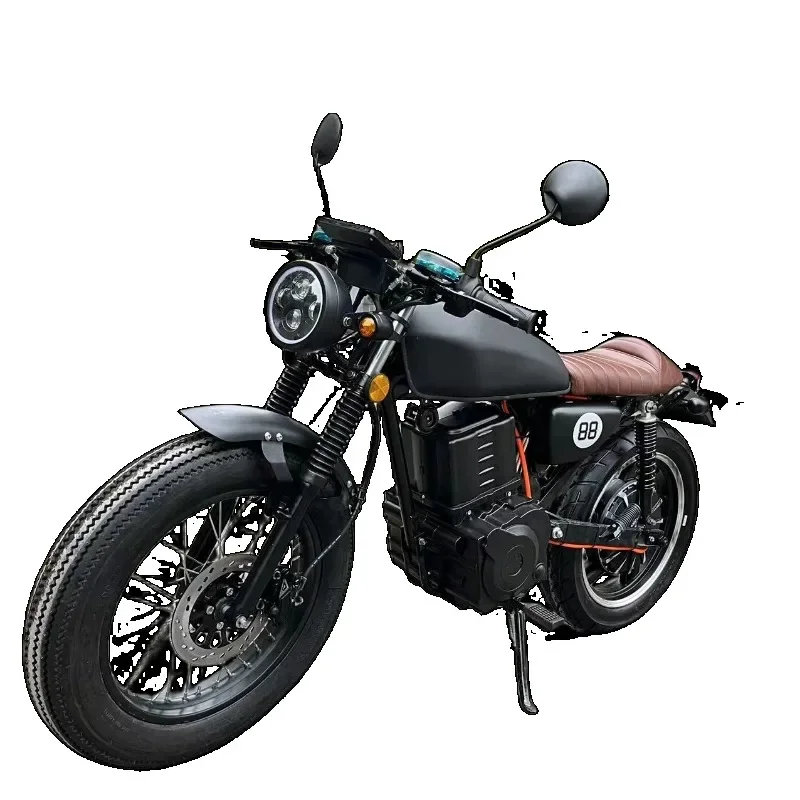 STROVAN 2024 latest electric retro motorcycle racing 3000w scooter electric adult super endurance new energy urban off-road