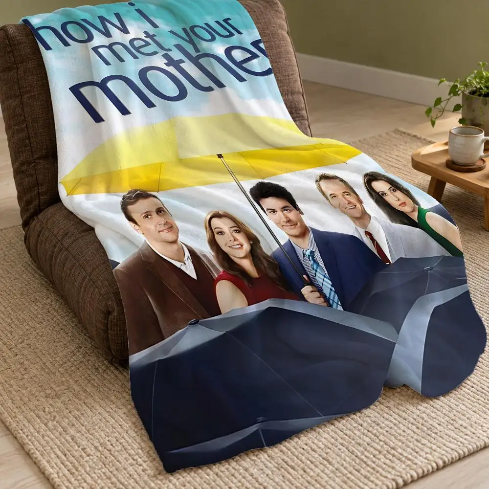How I Met Your Mother Throw Double Sided Flannel Throw Blanket Soft Warm Washable Home Decor