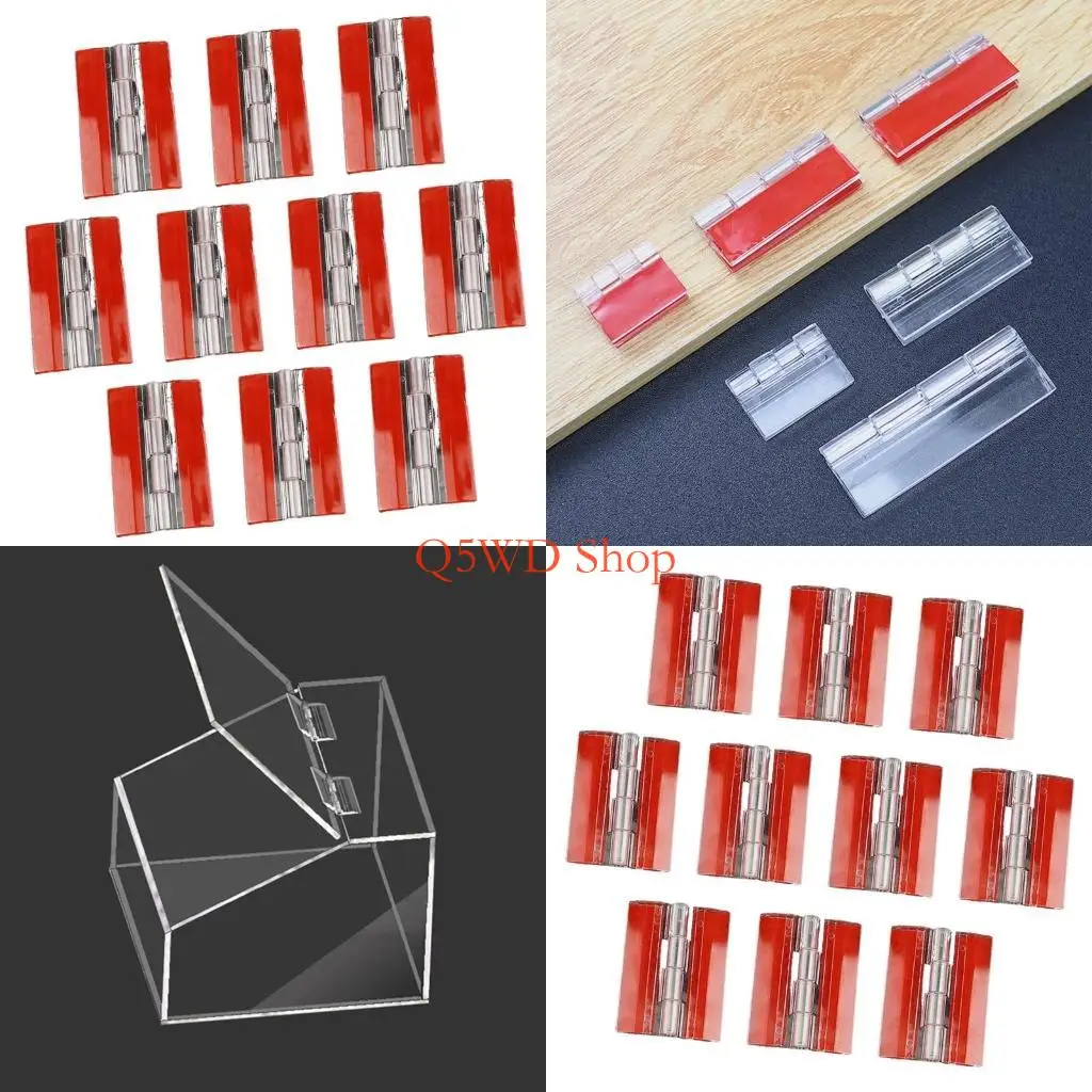 

Прозрачные петли Q5WD с прочными клеящимися петлями для простой установки