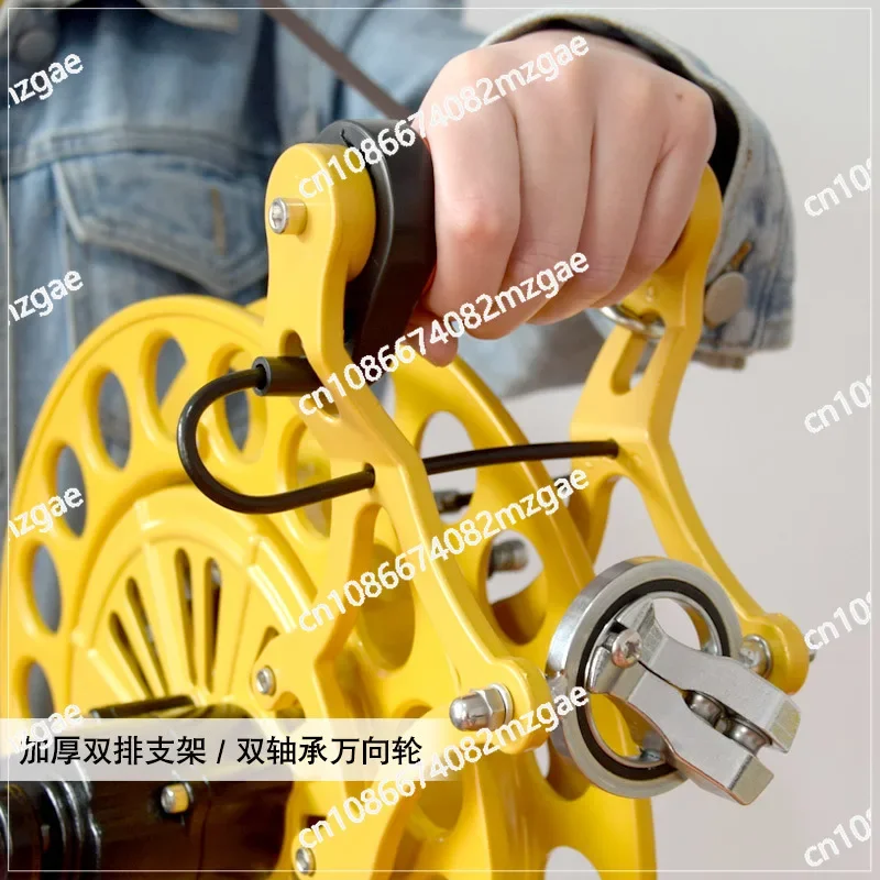 

Колесо для тягача Big Kite: магниевый сплав, 4-скоростная трансмиссия, дисковый тормоз, защита от обратного хода