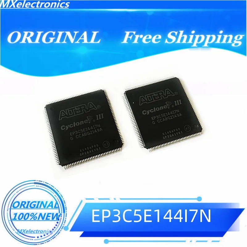 2pcs/lot NEW100% EP3C5E144I7N EP3C5E144 LQFP-144  ORIGINAL