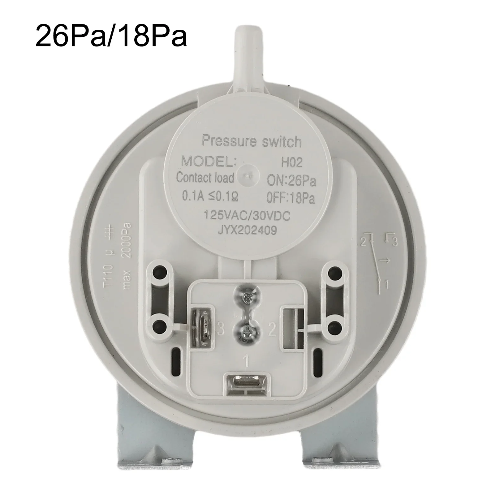 Boiler Pressure Switch 40 65 75 90 110 Pa Air Pressure Switch Easy Machine Control Precise Design Reliable Operation