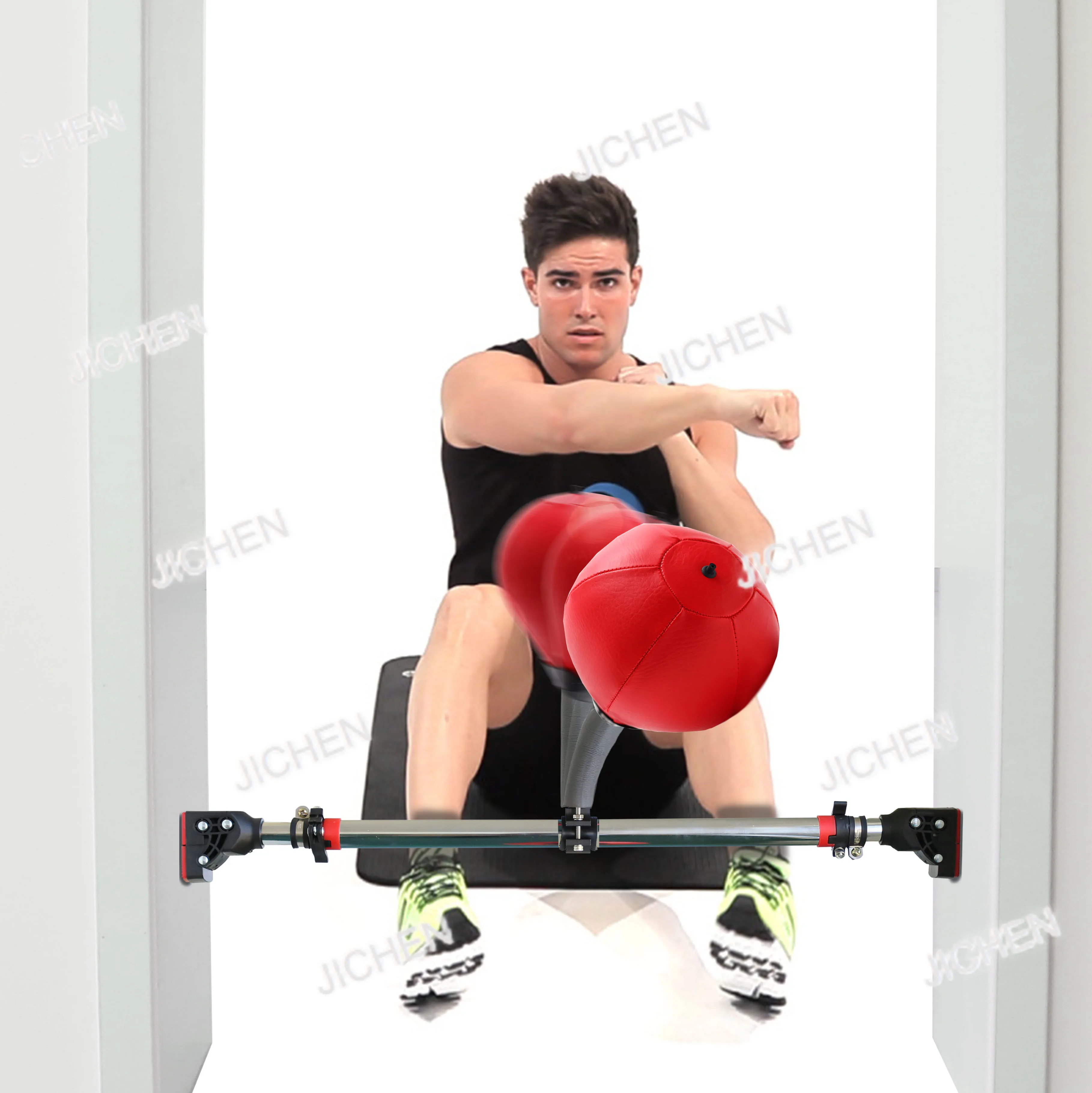 

ZQ New Horizontal Bar Boxing Speed Ball Dual-purpose Combat Physical Training Home Pull-up