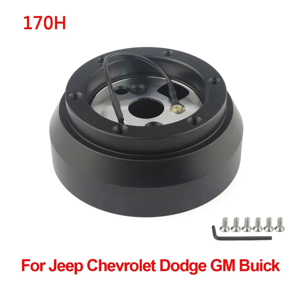 

170H гоночный автомобильный адаптер ступицы рулевого колеса, быстросъемный комплект для Jeep, Chevrolet, Dodge, GM, Buick,]-