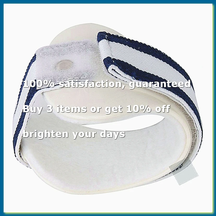 1pc Adjustable Tennis Elbow Support Epicondylitis Clasp Pain Relief White M