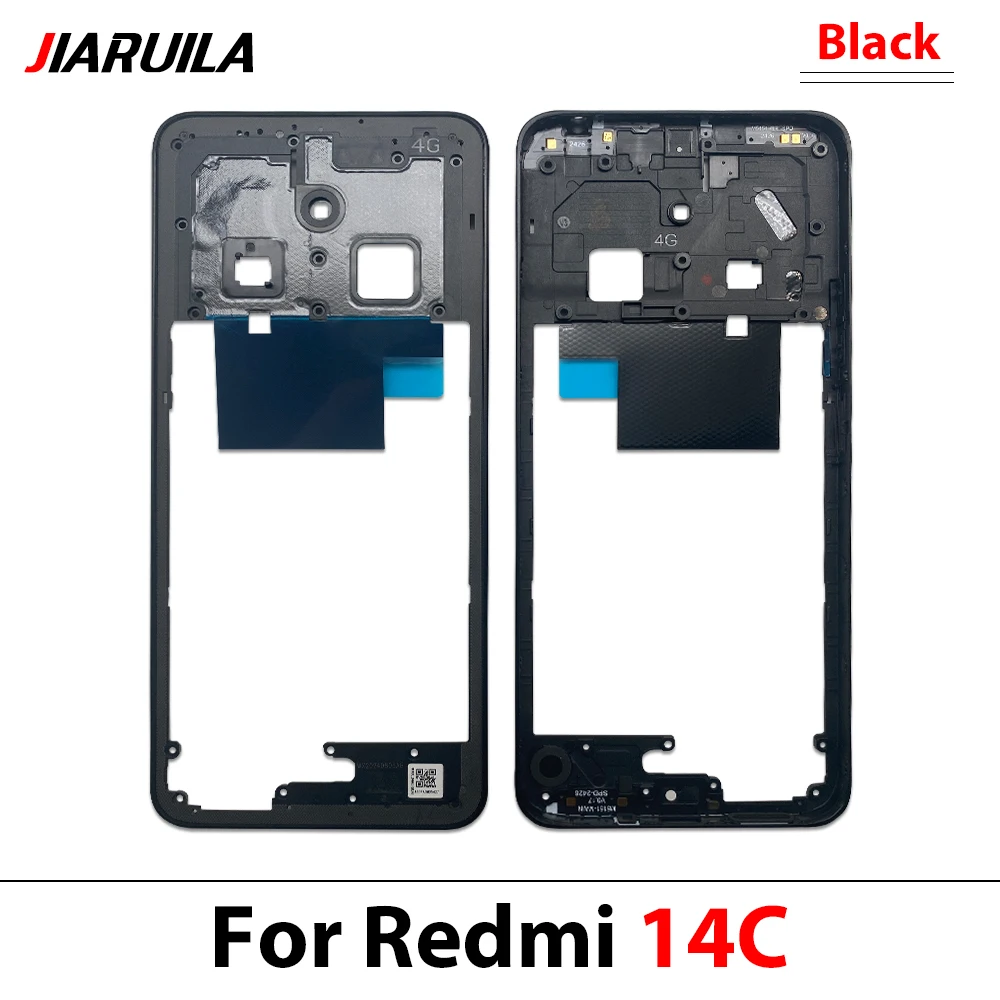 NEU Mittelrahmen Mittelgehäuse Ersatzteile für Xiaomi Redmi 13 13C 14C A5 Mittelrahmen – Detail 8