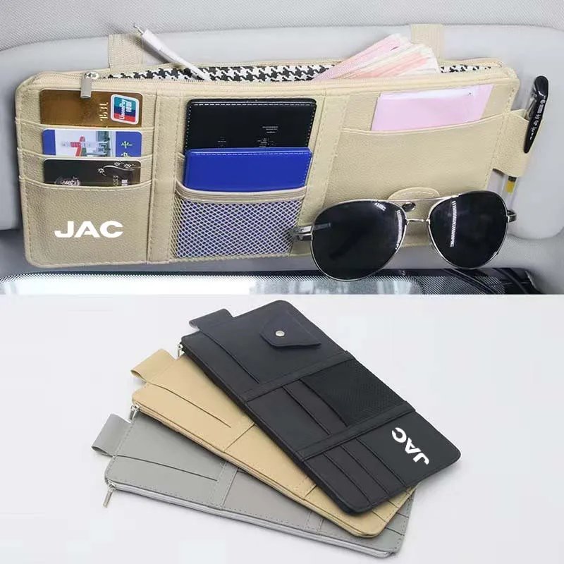 Car sunshade storage clip card clip storage bag certificate clip is suitable for JAC Refine J3 J2 S5 A5 J5 J6 J4 Vapor S2T8