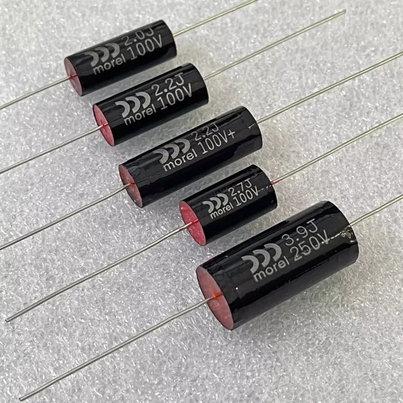 10PCS/2UF 2.2UF 2.7UF 3.9UF 100V Copper Foot Audiofrequency Coupling Capacitor