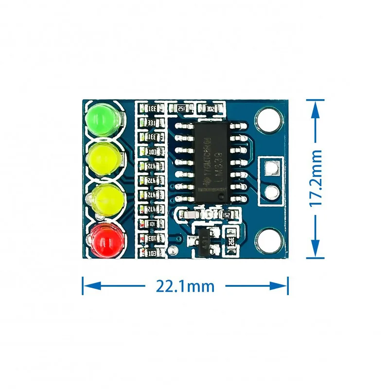 1/2~200/300Pcs 4-Position Power Indicator LED XD-82B 12V Battery 4-Section Power Indicator Module