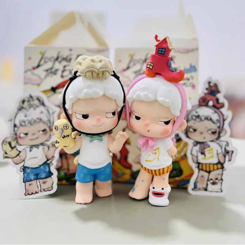 New Genuine Heyone Figure Juanjuan 2 Generation Find Juanjuan World'S Export Series Blind Box Fashion Toys Doll Collection Gift