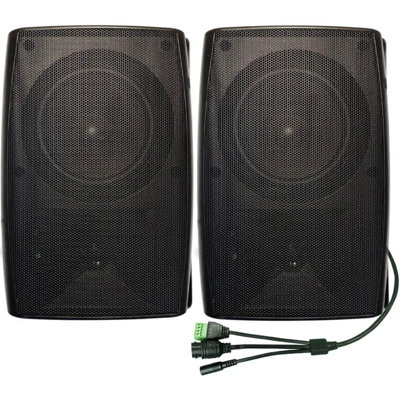 20W+20W Active TCP/UDP IP Network Pa Audio System Wall Mounted Speaker for School