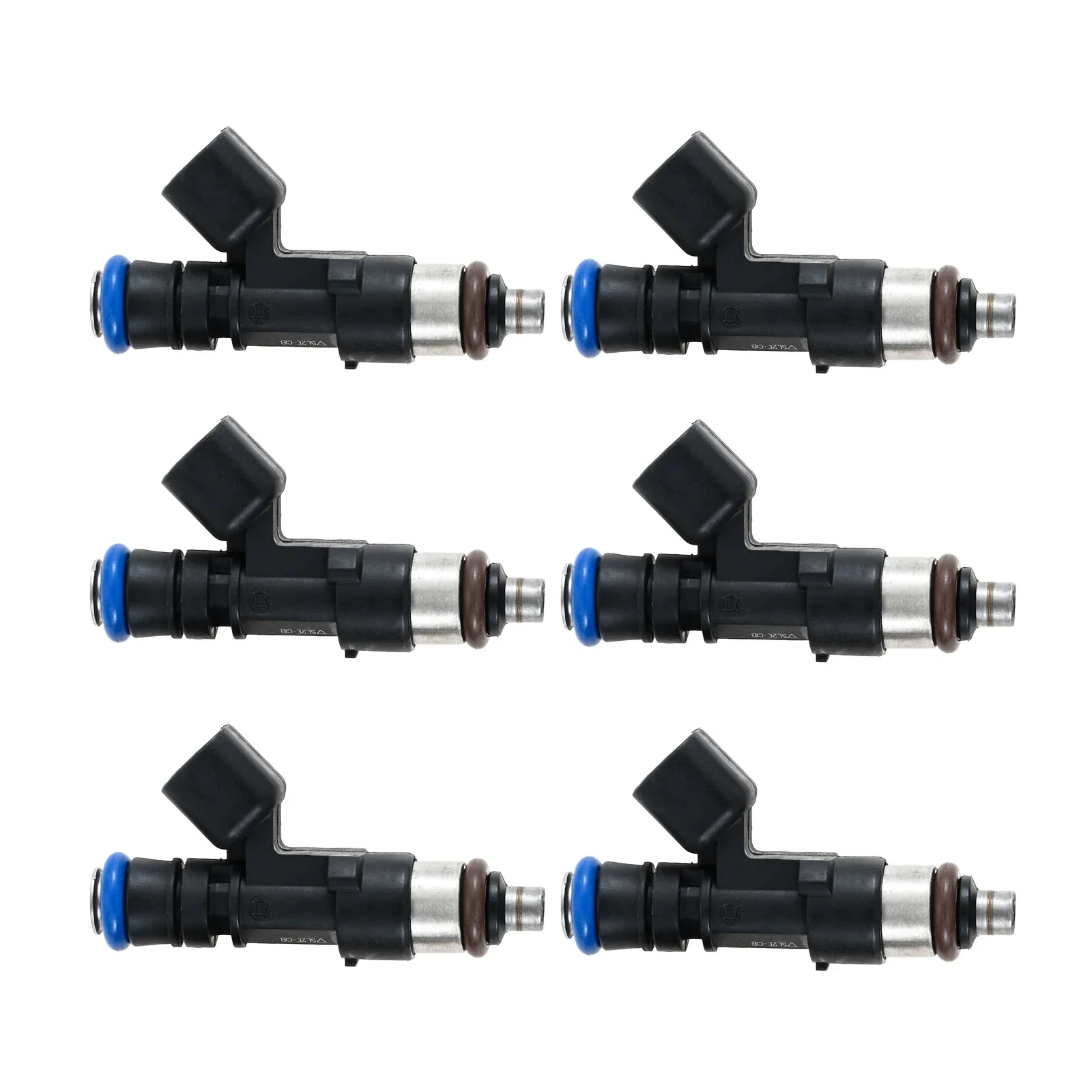 6pcs Fuel Injector 0280158055 for Ford Mustang Ranger Explorer Sport Trac Mazda B4000 Mercury Mountaineer Land Rover LR3 4.0L V6