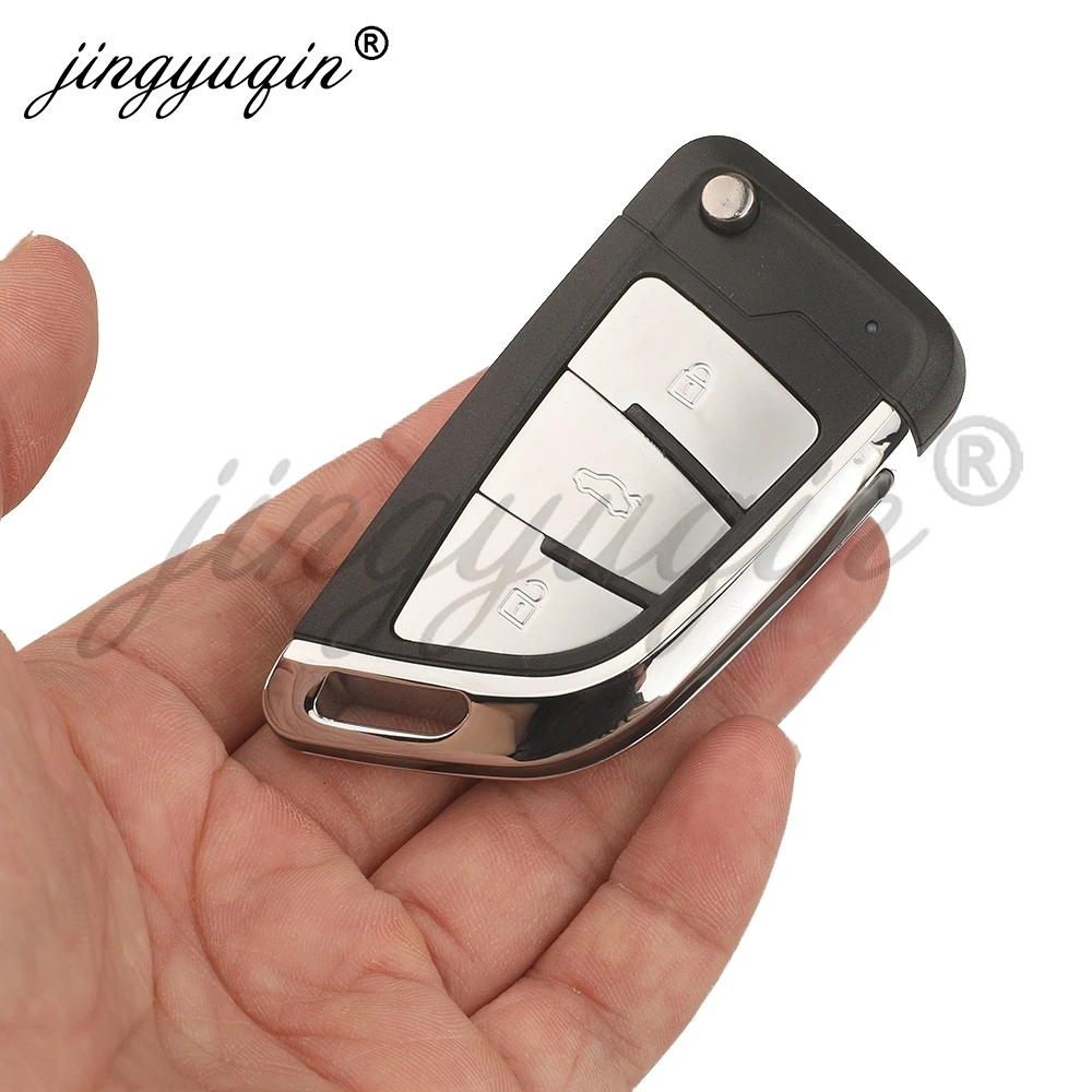 Modified Flip Car Key Shell for VW Volkswagen Tiguan Touran Golf B5 Caddy Passat Jetta Beetle Polo Seat Ibiza Skoda Fabia Superb