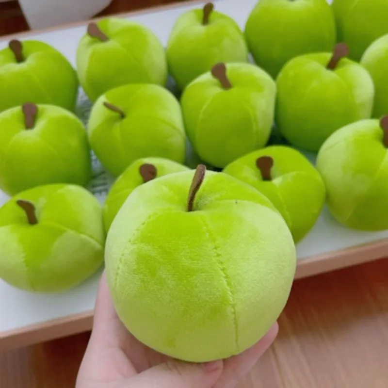 The New Cute Plush Pinching Little Apple Small Fresh Decompression Table Wild Creative Doll Couple Birthday Gift