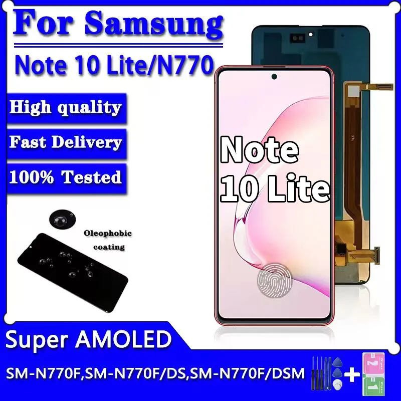スーパー-amoled-サムスン-note-10-lite-10lite-液晶ディスプレイタッチスクリーンデジタイザサムスン-note10-lite-n770f-n770f-ds-ディスプレイ