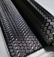 Real Carbon Fiber Jacquard Cloth Fabric 3K 240gsm 2x2 3D three-dimensional space pattern Effect 40\