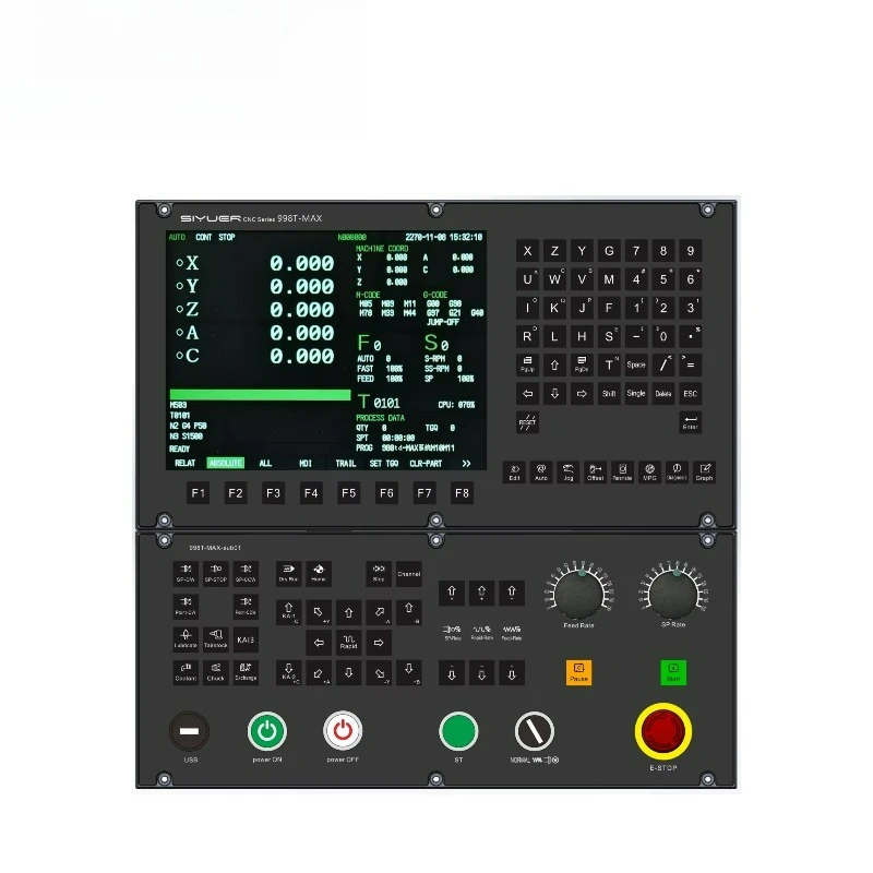 998T-MAX 5 Axis Absolute Value CNC Controller for Turning Center Metal Processing Lathe Machine Similar GSK With Macro