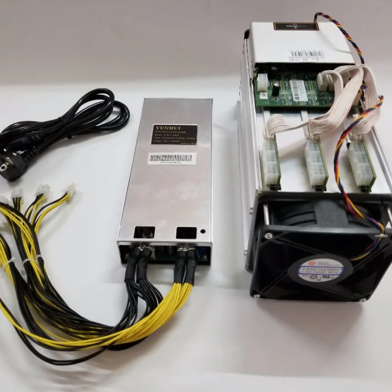 

Used AntMiner S9 13.5T With Power Supply Bitcoin Miner Asic BTC BCH Miner Better Than WhatsMiner M3 M10 T9+ Ebit E9 Avalon 841