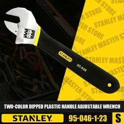 STANLEY 95-046-1-23/95-047-1-23/95-048-1-23/95-049-1-23 Two-Color Dipped Plastic Handle Adjustable Wrench Hand Tools