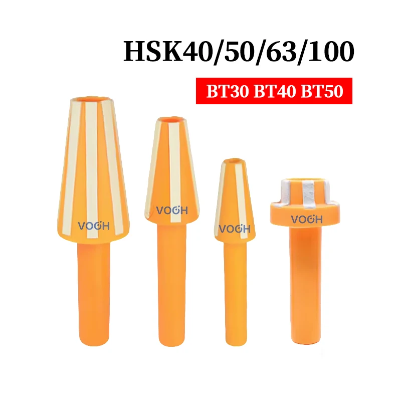 BT30 BT40 BT50 HSK32 HSK40 HSK50 HSK63A HSK63F HSK Чистящий стержень Щетка для чистки Конус Цанговый держатель Инструмент для протирания Держатель кронштейна Инструмент